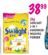 Sunlight 2-In-1 Handwash Washing Powder-2kg