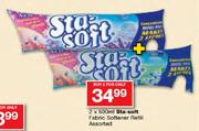 Sta-Soft Fabric Softener Refill-2 x 500ml