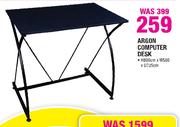 Argon Computer Desk-H800cm X W500 X D735cm