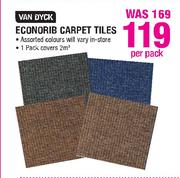 Van Dyck Econorib Carpet Tiles-Per Pack