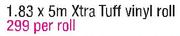 Simple Choice Xtra Tuff Vinyl Roll-1.83 X 5m