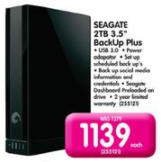 Seagate 2TB 3.5" BackUp Plus