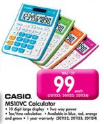 Casio MS10VC Calculator Each