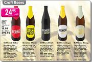 Craft Beers-1X500ml Each