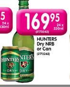 Hunters Dry NRB Or Can-24X330ml 