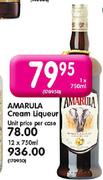 Amarula Cream Liqueur-12X750ml