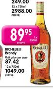Richelieu Brandy-1X750ml Each