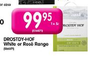 Drostdy-Hof White Or Rose Range-1X5ltr Each