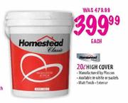 Homestead High Cover-20 Ltr