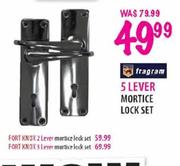 Fragram 5 Lever Mortice Lock Set
