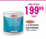 Plascon Kitchens & Bathrooms-2.5 Ltr
