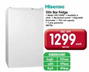 Hisense 130Ltr Bar Fridge(HW130RW)