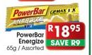 Power bar Energize Assorted-65gm