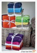5 Pack Face Cloth