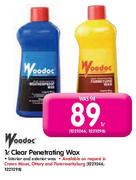 Woodoc 1ltr Clear Penetrating Wax-1ltr 