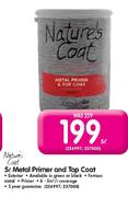 Nature's Coat 5ltr Metal Primer And Top Coat 