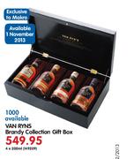 Van Ryns Brandy Collection Gift Box-4x200ml