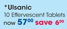 Ulsanic 10 Effervescent Tablets