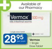 Vermox 1 Single Dose Tablet-Per Pack