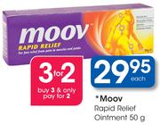 Moov Rapid Relief Ointment-50g Each
