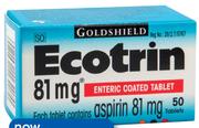 Ecotrin 100 Tablets