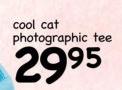 Cool Cat Photographic Tee