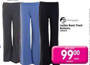 Ladies Basic Track Bottoms-Each