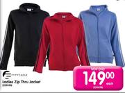Ladies Zip Thru Jacket-Each
