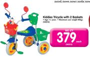 Kiddies Tricycle With 2 Baskets