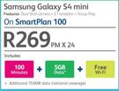 Samsung Galaxy S4 Mini-On Smartplan 100