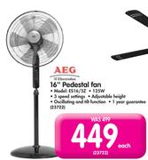 AEG 16" Pedestal Fan