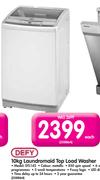 Defy 10Kg Laundromaid Top Load Washer DTL142