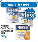  Nestle Gold Cross Condensed Milk-3X385g