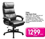 Titan High Back Chair -Each