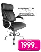 Stanford High Back Chair -Each