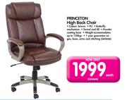 Princeton High Back Chair