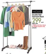 Double Rail Garment Rack
