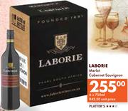  Laborie Merlot Cabernet Sauvignon-6X750ml