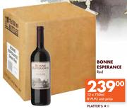 Bonne Esperance Red-12X750ml