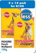 Pedigree Pouch Multipack-14x100g