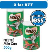 Nestle Milo Can - 2x500g