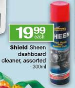 Shield Sheen Dashboard Cleaner Assorted-300ml