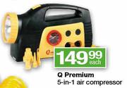 Q Premium 5-In-1 Air Compressor Each