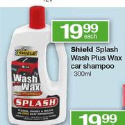 Shield Splash Wash Plus Wax Car Shampoo-300ml