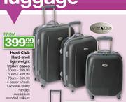 Hunt Club Hard-Shell Lightweight Trolley Cases-70cm