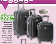 Hunt Club Hard-Shell Lightweight Trolley Cases-60cm