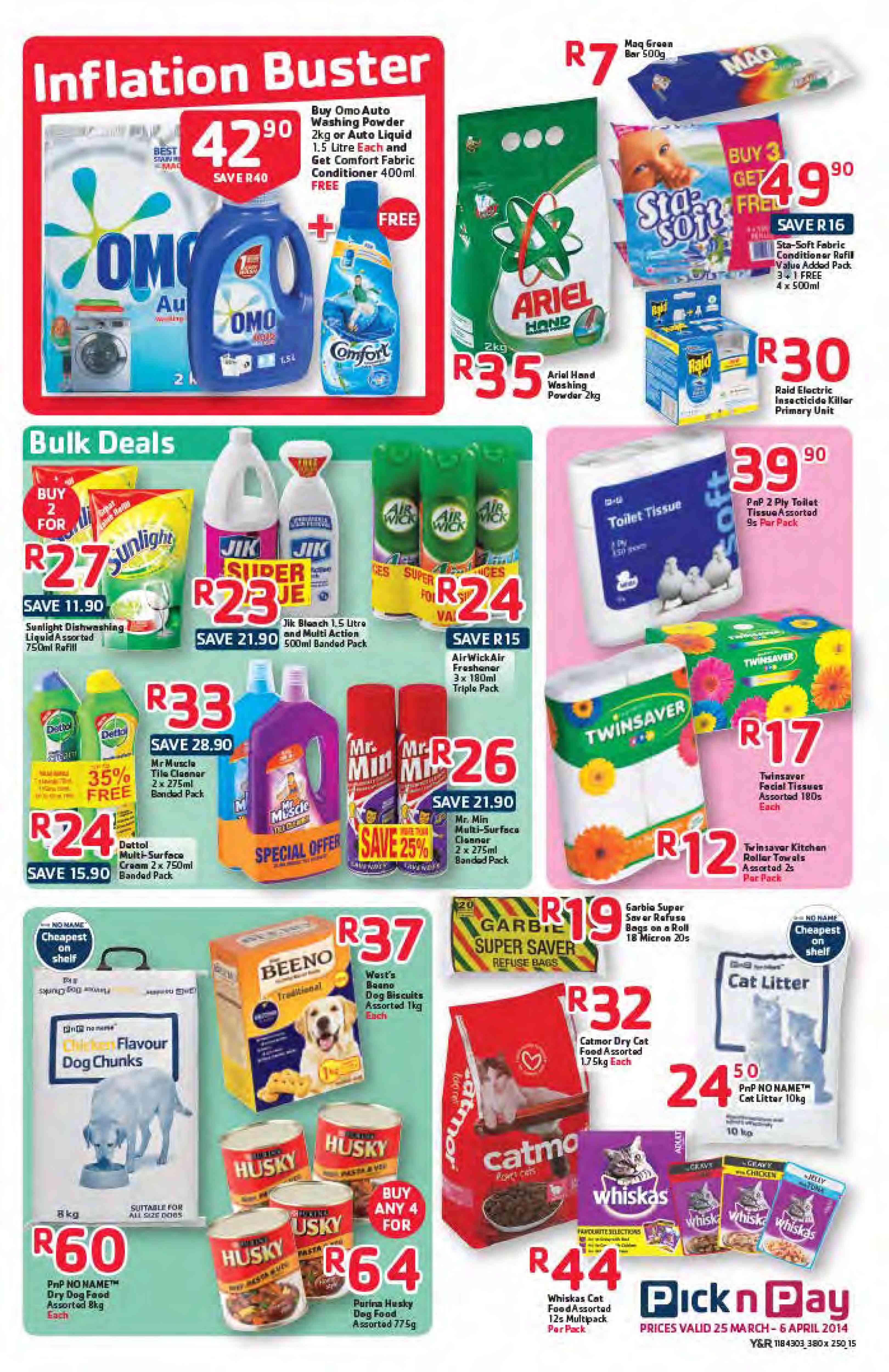 Special PnP No Name Dry Dog Food Assorted 8kg — www.guzzle.co.za