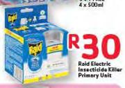  Raid Electric Insecticide Killer Primary Unit