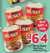 Purina Husky Dog Food Assorted- 4 x 775g