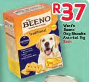 West's Beeno Dog Biscuits Assorted- 1kg